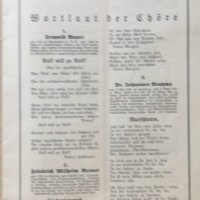 Програма на Виенския акапела хор в Германия 1926, снимка 3 - Други - 32205290