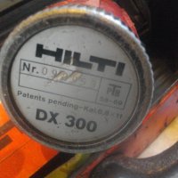 HILTI DX300-Пистолет Директен Монтаж В Бетон/Метални Конструкции-Метален Куфар-Отличен-Капси/Пирони, снимка 11 - Други инструменти - 42446123