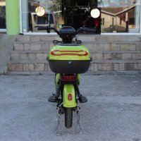 Електрически скутер с двойна седалка EBZ14, 14" гуми, 500W, 48V GREEN, снимка 4 - Мотоциклети и мототехника - 41816693