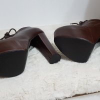 Обувки от естест. кожа. Италия., снимка 3 - Дамски обувки на ток - 42092494
