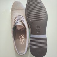 Велурени обувки  N40 - чисто нови!!!! , снимка 6 - Официални обувки - 36953625