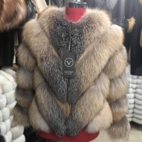 Дамско луксозно палто лисица код 3224, снимка 1 - Палта, манта - 31800762