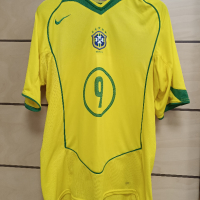 Nike Brazil-#9-Ronaldo-2004-2006-Много Запазена , снимка 3 - Тениски - 44524425