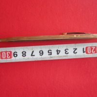 Уникален позлатен молив писалка Кросс 20 микрона, снимка 1 - Колекции - 29804684