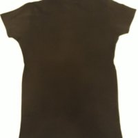 Гъзарска тениска черна с принт GANGSTA-GIRLS и мадами-гангстери.Изчистен черен гръб. , снимка 12 - Тениски - 37416330