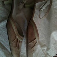 Дамски летни обувки с ток, снимка 5 - Дамски обувки на ток - 33890445