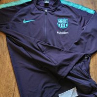Nike FCB - страхотно мъжко горнище КАТО НОВО, снимка 8 - Спортни дрехи, екипи - 39458443