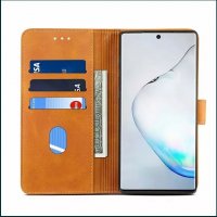 Кожен Калъф Тефтер за Samsung Galaxy S20 / S20+ / Note 10 / 10+ / 360, снимка 4 - Калъфи, кейсове - 31967206