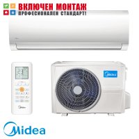 Инверторен климатик Midea MA-12NXD0 / MA-12N8D0 Blanc, 12000 BTU, клас А++, снимка 1 - Климатици - 37139862