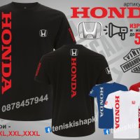 Honda автомобил тениска и шапка st-hon1, снимка 3 - Тениски - 36078281