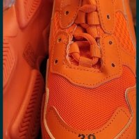 Маратонки оранжеви, снимка 3 - Маратонки - 42252253