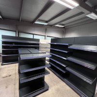 Метални стелажи за склад магазин гараж, снимка 10 - Стелажи и щандове - 40759661