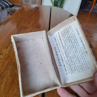 Стара кутия от книжни Драскателни запалки, снимка 6 - Колекции - 44602588