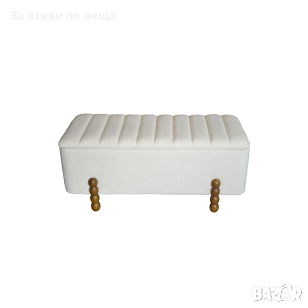 Комплект Даф - цвят бежов-бял Код P1332, снимка 1