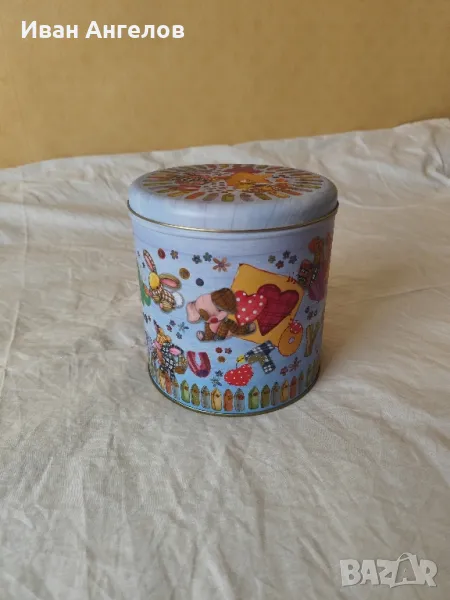 Нова метална кутия от панетоне , снимка 1