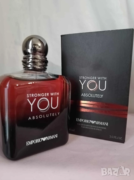 Emporio Armani Stronger With You Absolutely Parfum 100 ml. за Мъже, снимка 1