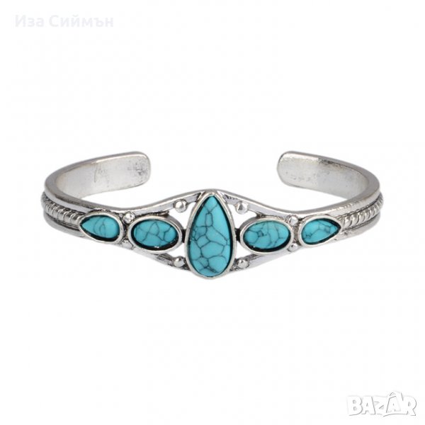 Тибетски гривни с тюркоази, снимка 1