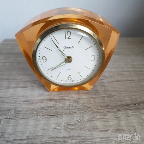 Стар немски будилник Goldbuhl, снимка 1
