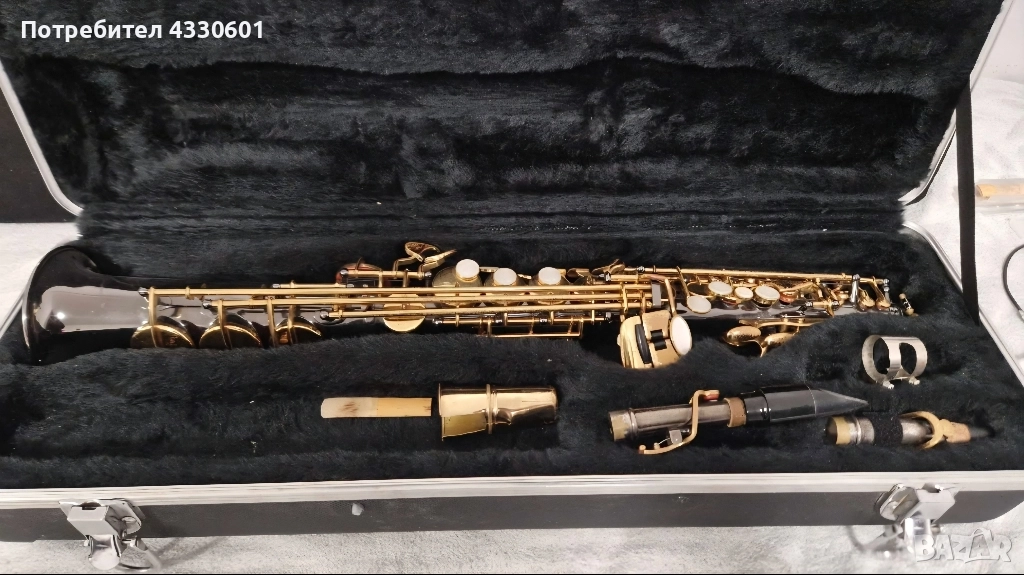 сопран саксофон , снимка 1