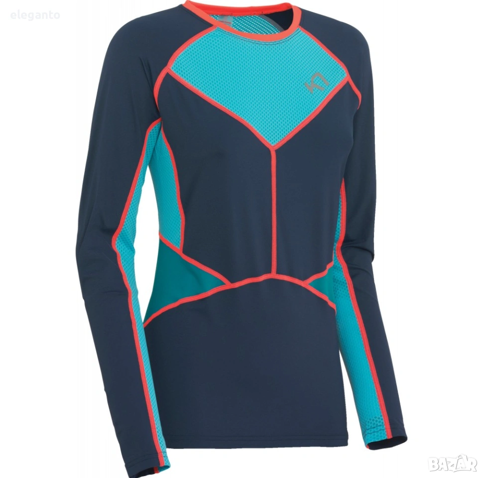 Нова Дамска !  Kari Traa Louise LS navy  baselayer , L размер, снимка 1