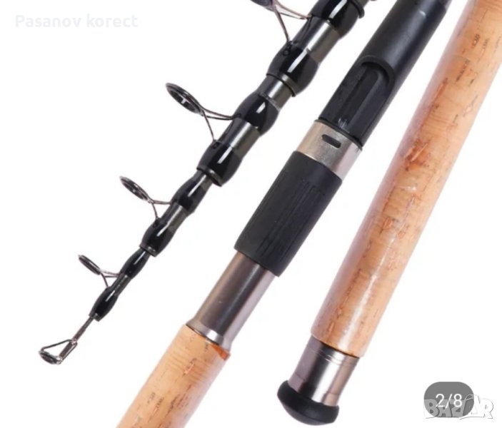 качествен карбонов телескоп 3,6м. (въдица пръчка), снимка 1