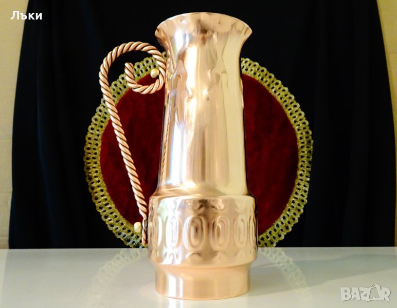 Майсторска медна кана,халба. , снимка 1