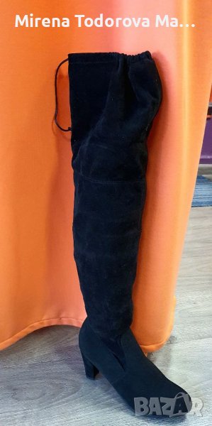 Велурен ботуш 40, снимка 1