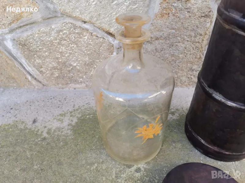 Старо шише за розово масло, снимка 1