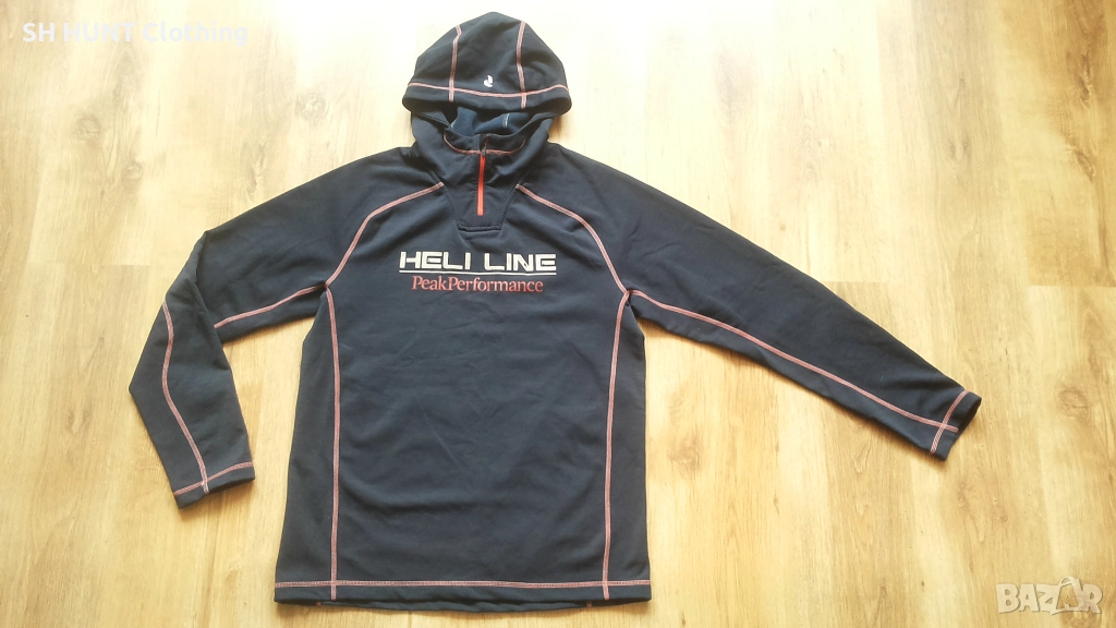 Peak Performance HELI MID Sweatshirt 20% Wool размер L суичър 20% Вълна - 1567, снимка 1