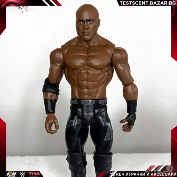 Екшън фигура WWE Bobby Lashley Боби Лешли Basic Mattel figure играчка, снимка 1