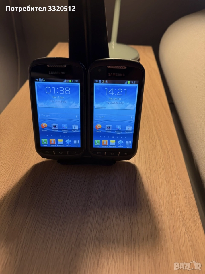 2 телефона Samsung Galaxy xCover 2, снимка 1