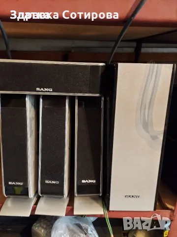 Субуфер Sang Суб уфер LG Суббуфер LG Су буфер Ел Джи с 5 тонколони Тон колони Subwoofer LG , снимка 1
