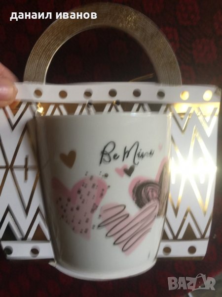 Чаша за кафе сърца , снимка 1