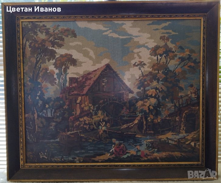 Голям гоблен с размери 90/75, снимка 1