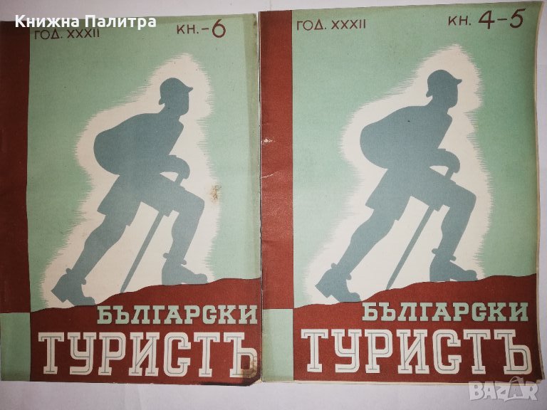 Български туристъ, година XXXII 1940 книжка: 4, 5, 6, снимка 1