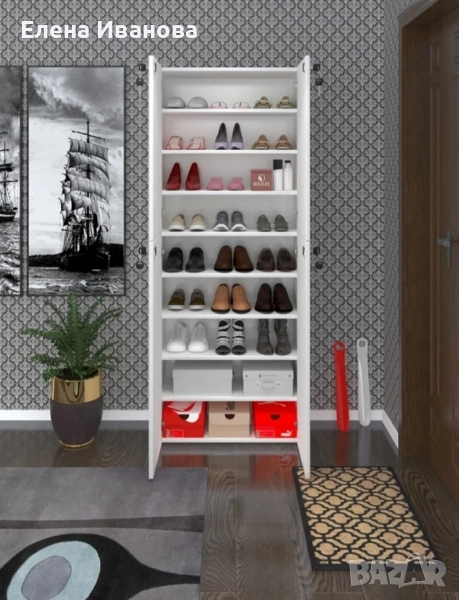 Шкаф за обувки (Доставка на всяка страна в България), снимка 1