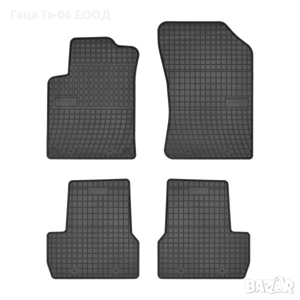 Citroen C3 2 / Гумени стелки за Ситроен Ц3 2 11.2009-09.2016, снимка 1