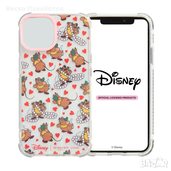  Калъф за iPhone 15 Pro Cover-Disney Gus Heart, снимка 1