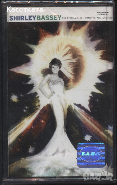 Аудио касети /аудио касета/ Shirley Bassey – The Remix Album...Diamonds Are Forever, снимка 1