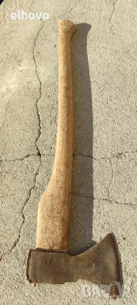 Стара брадва с дълга дръжка Ochsenkopf#2, снимка 1