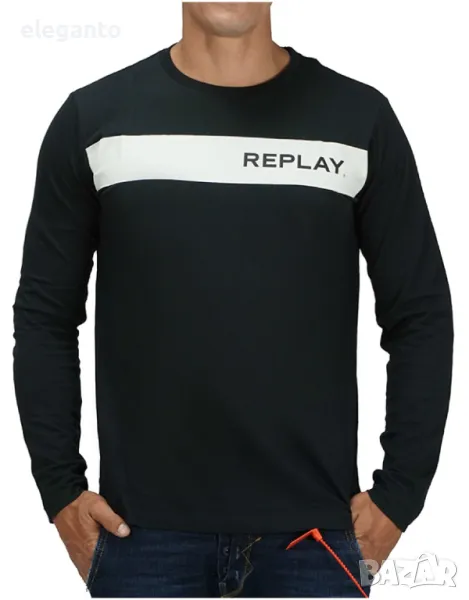 Оригинална мъжка блуза REPLAY , L размер , снимка 1