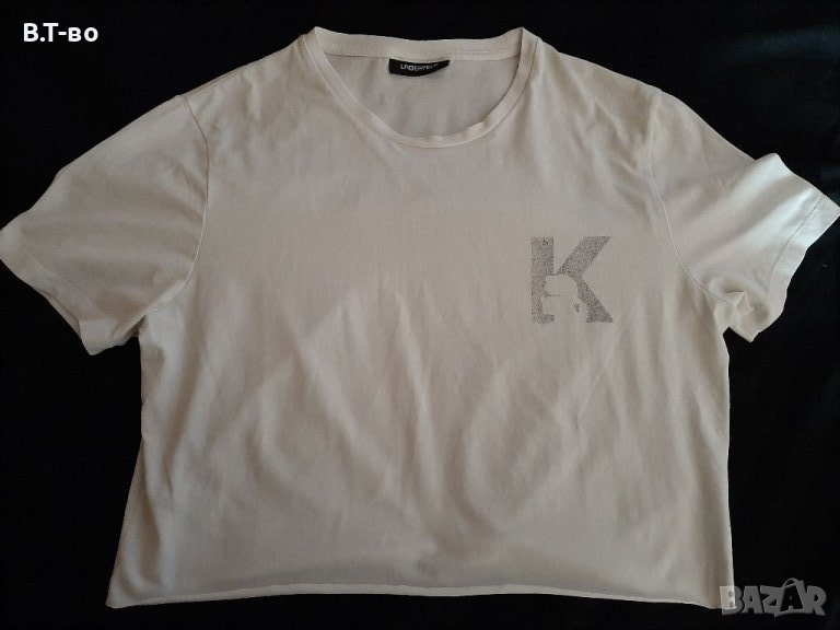 Karl lagerfeld къса тениска, снимка 1