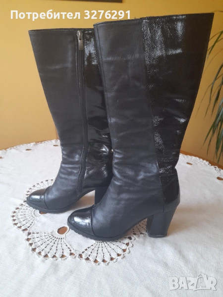 Черни ботуши р.40 , снимка 1