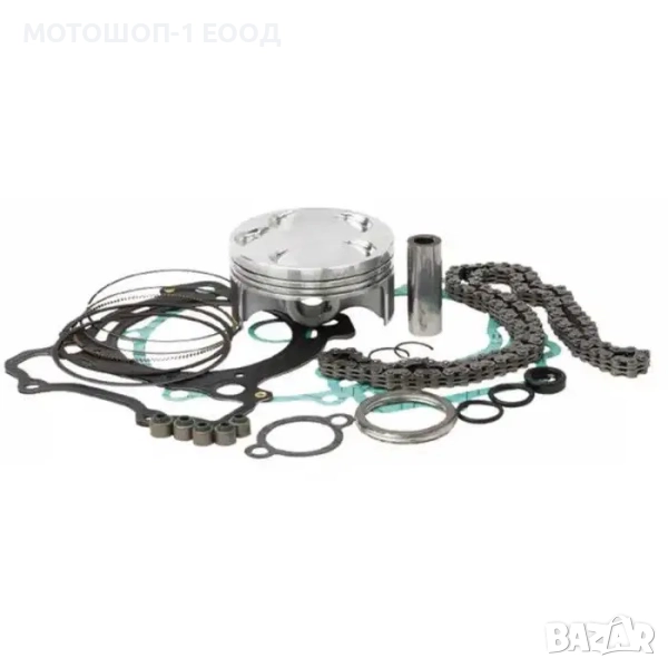 НОВ Топ енд на VERTEX бутало гарнитури верига KAWASAKI KX450F 2016 -18, снимка 1