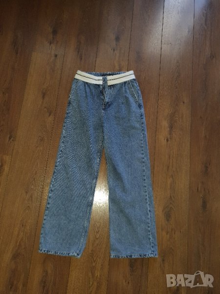 Дънки с интересен колан, снимка 1