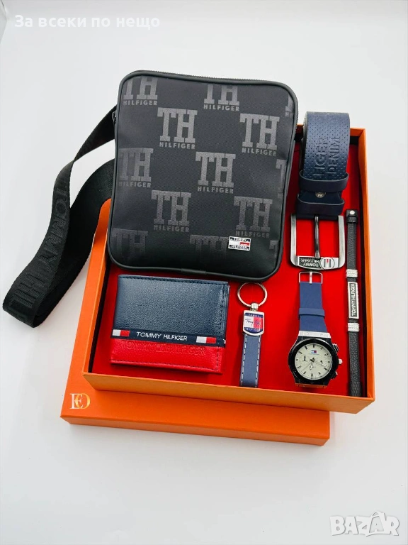 Tommy Hilfiger Мъжки Подаръчен Комплект Томи Хилфигер Код SK643, снимка 1