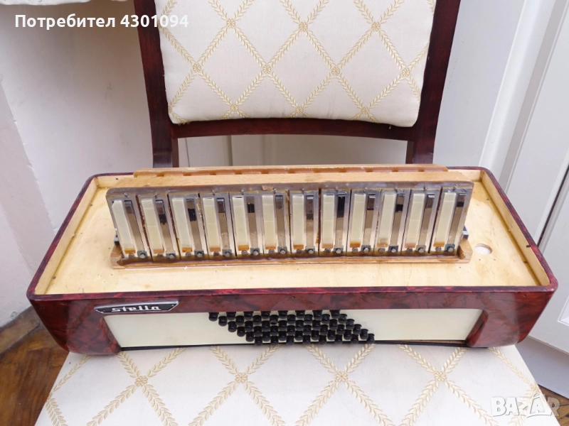 Корпус (баси) с тарги за Акордеон Weltmeister Stella 48 баса, снимка 1