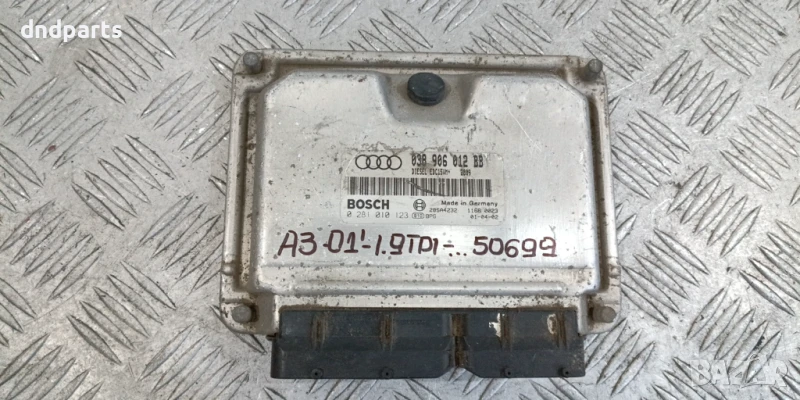 Компютър Audi A3 1.9TDI 2001г. 038906012BB 0281010123 , снимка 1