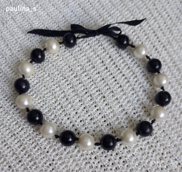 Колие с перли / ръчна изработка , снимка 1