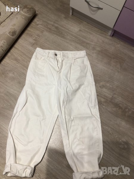 Сатенирано дънки Zara, снимка 1